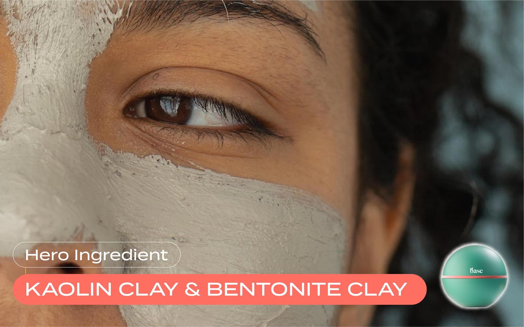 Skincare, Hero Ingredient, Clay Mask, Kaolin Clay, Bentonite Clay