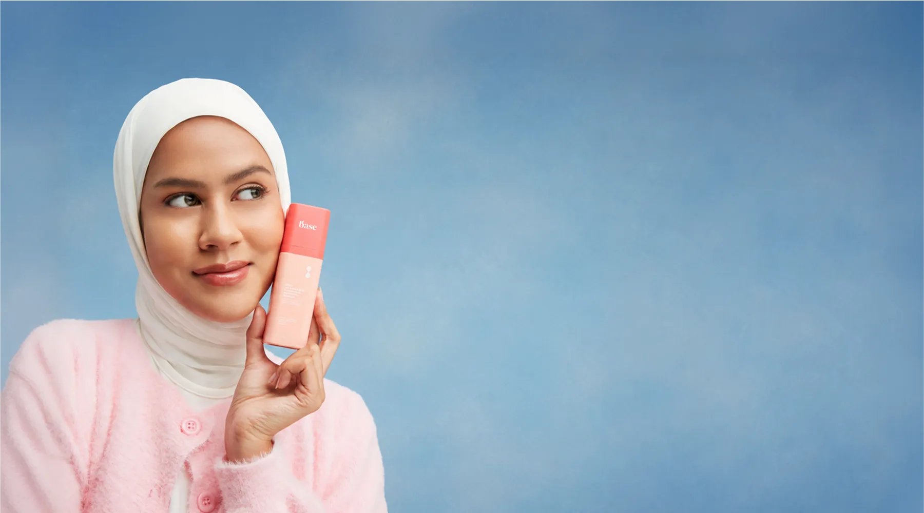 Model applying Base serum